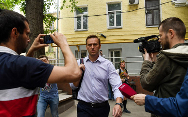 Nawalny do więzienia za protest przeciw Putinowi