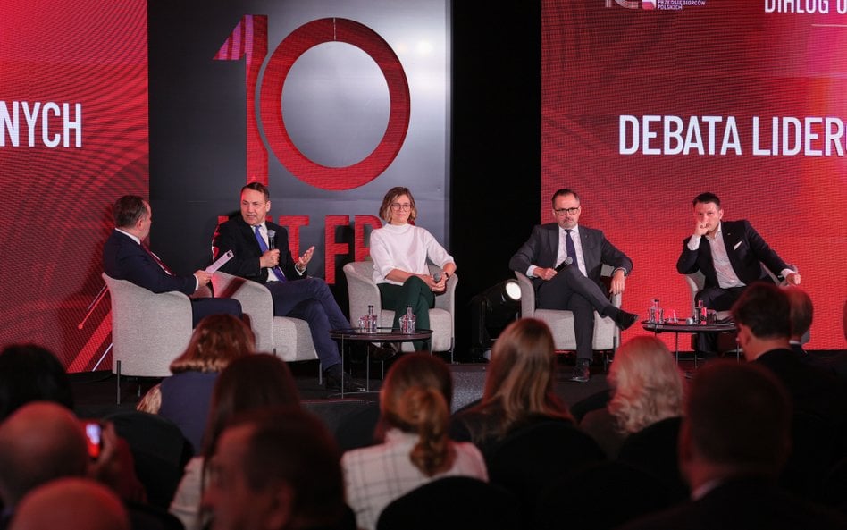 Radosław Sikorski wystąpił na forum V Kongresu „Dialog o Gospodarce”