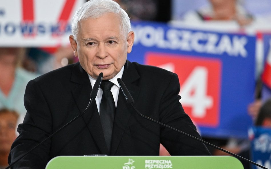 Prezes PiS Jarosław Kaczyński