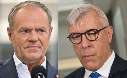 Donald Tusk i Roman Giertych