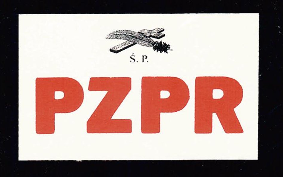 Nekrolog komunistycznej partii pochodzi z 1990 r., ma okazyjnie niską cenę wywoławczą – 40 zł