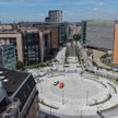Rondo Schumana w centrum stolicy Belgii, przez które przewijają się masy turystów, a także polityków