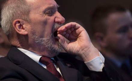 Minister obrony narodowej Antoni Macierewicz