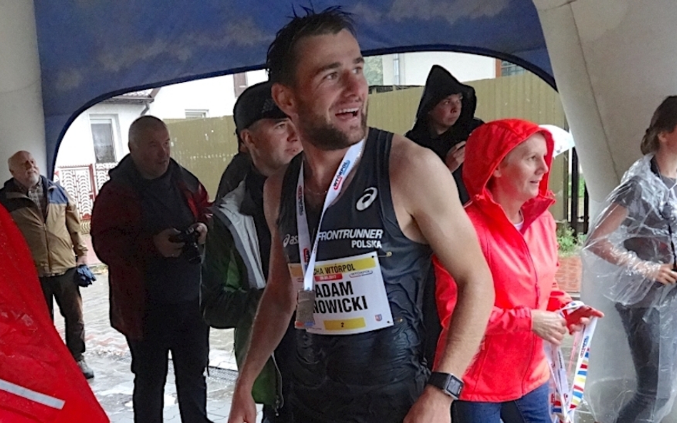 Bieg na 10 km wygrał Adam Nowicki