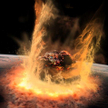 Kolizja Ziemi z asteroidą 65 mln lat temu spowodowała zniknięcie dinozaurów