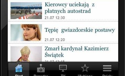 Portal "Rz" na iPada oraz iPhone'a