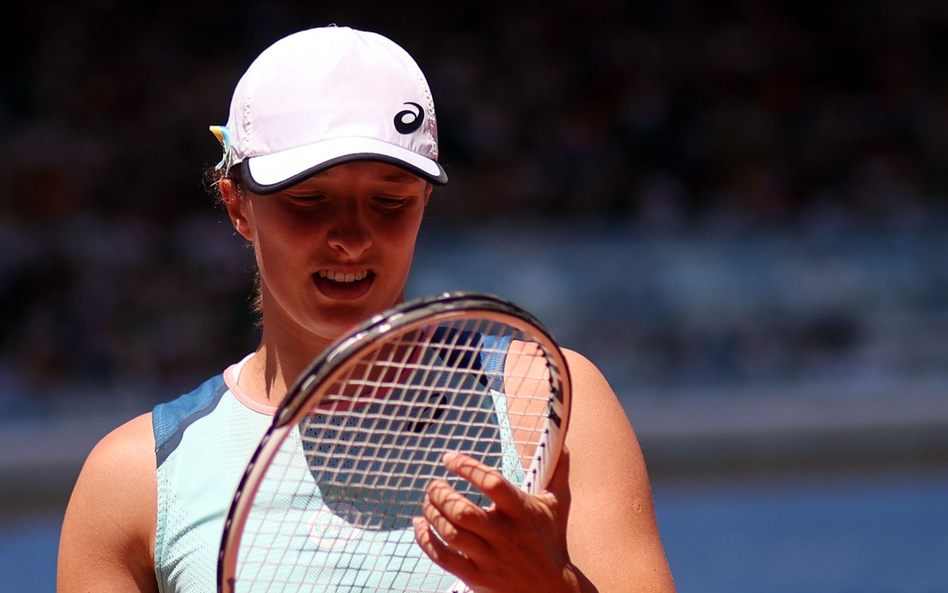 Roland Garros. Awans na zimno, Iga Świątek w finale