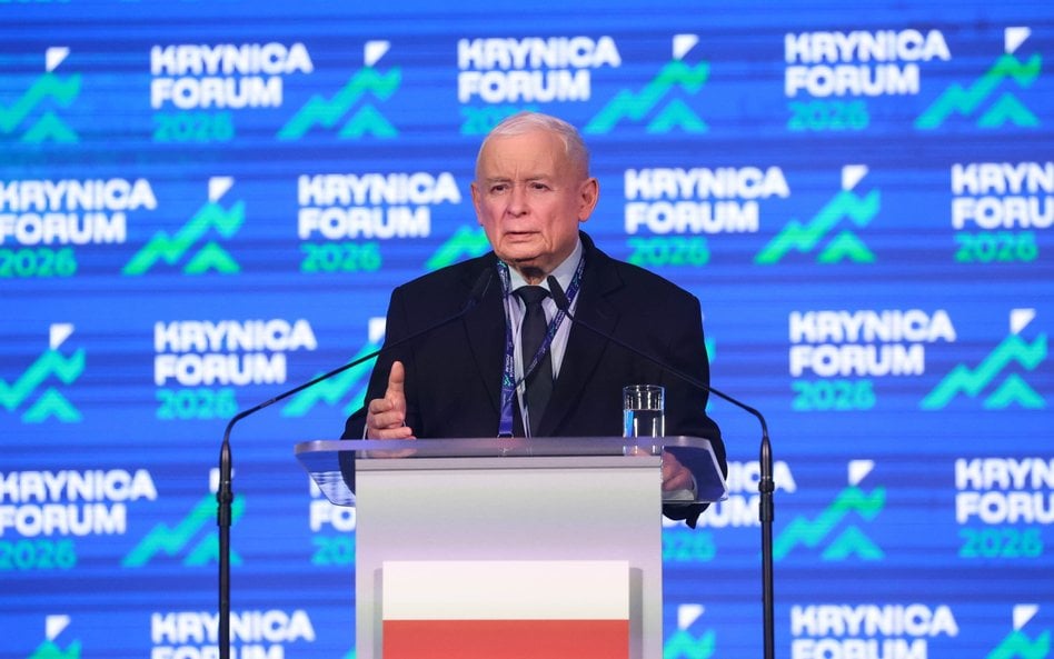 Prezes PiS Jarosław Kaczyński
