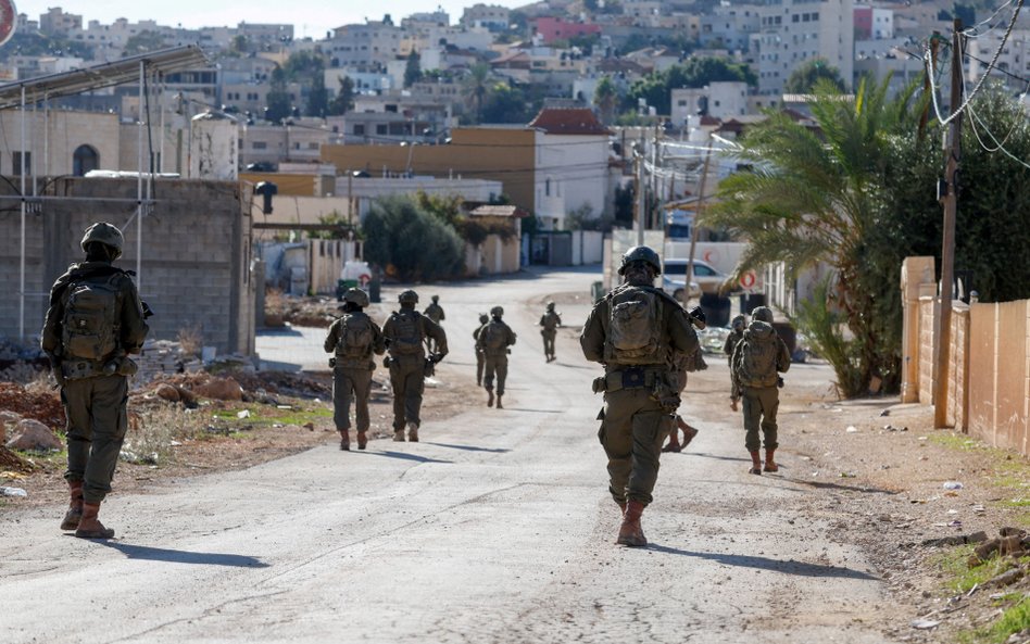 Izraelscy żołnierze na Zachodnim Brzegu