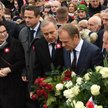 Donald Tusk podkreśla ostatnio znaczenie zjednoczenia opozycji. Na zdjęciu: były premier i działacze