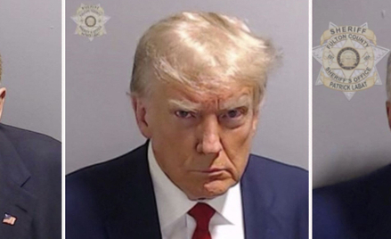 Policyjne zdjęcie Donalda Trumpa