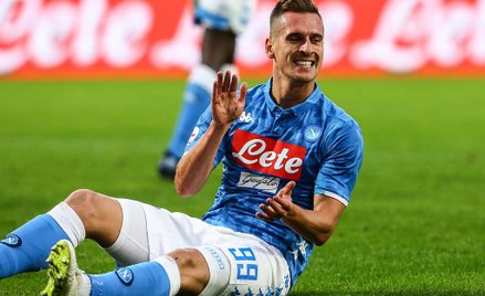 Piątek strzelił gola, Arkadiuszowi Milikowi (na zdjęciu) ta sztuka w meczu z Chievo się nie udała