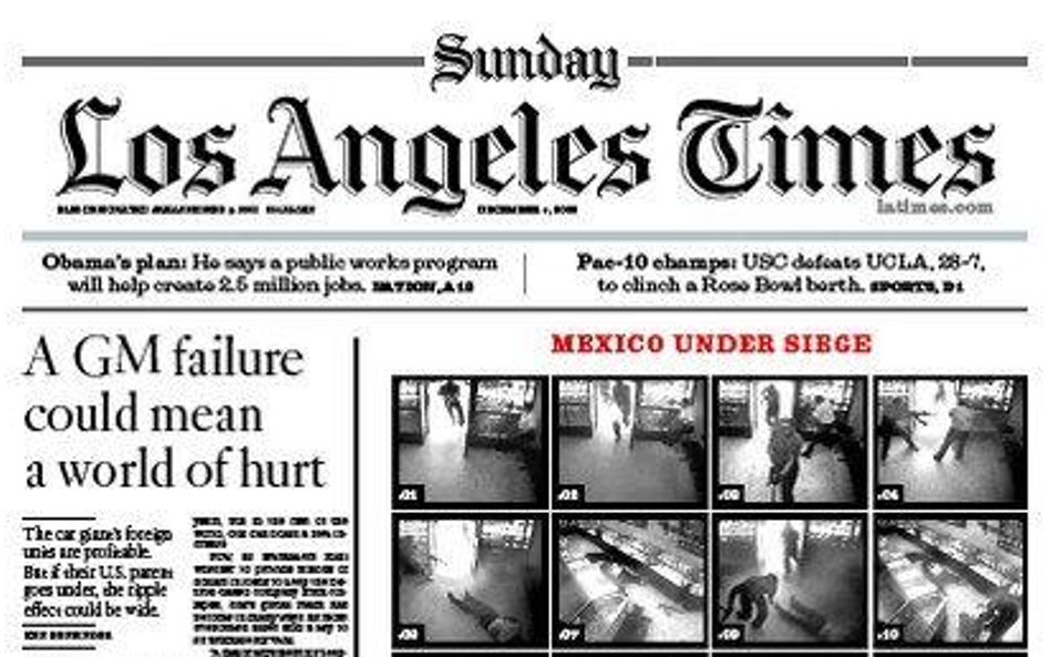 Wydawca Los Angeles Times może zbankrutować