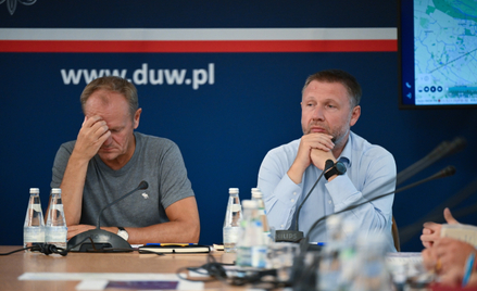 Donald Tusk i Marcin Kierwiński