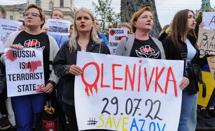 Protesty po ataku na Ołeniwkę, Lwów