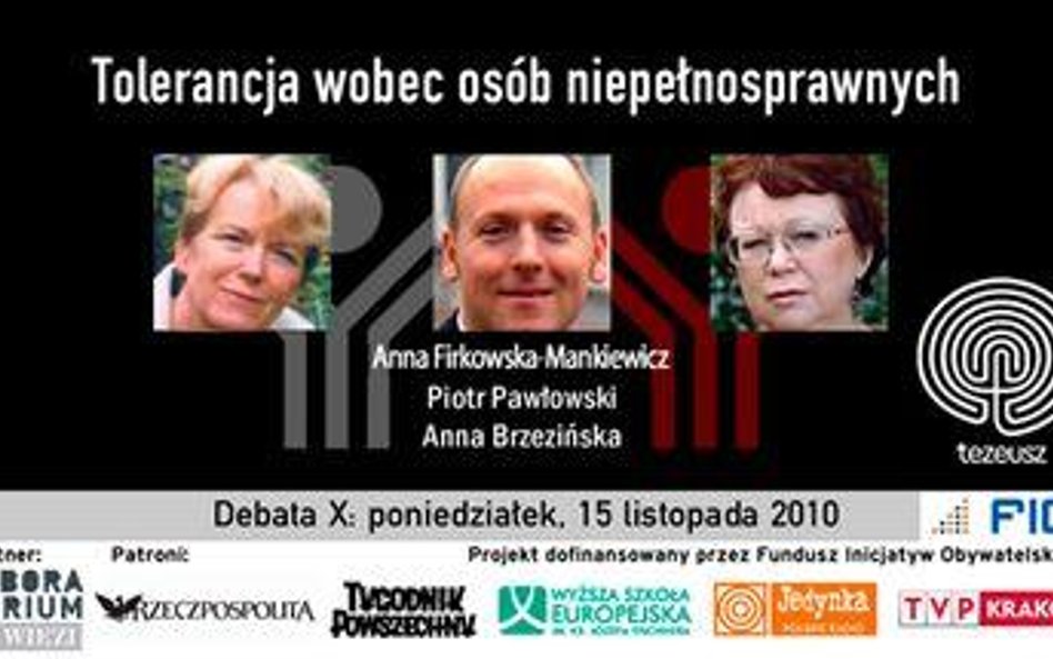 Niepełnosprawni intelektualnie też chcą żyć