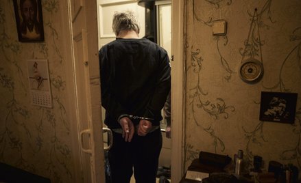 Ukraińska prokuratura prowadzi tysiące śledztw dotyczących zdrady kraju. Na zdjęciu zatrzymany przez