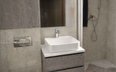 Przykład aranżacji łazienki w hotelu sejmowym wg. Davinci Studio