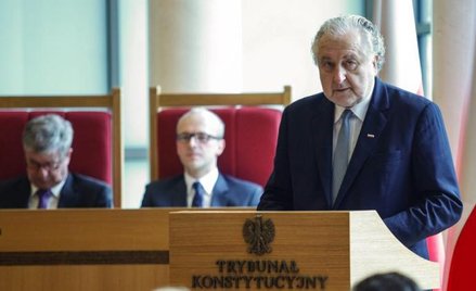 Polski Trybunał Konstytucyjny (na zdjęciu jego prezes, prof. Andrzej Rzepliński) ma mniejsze kompete