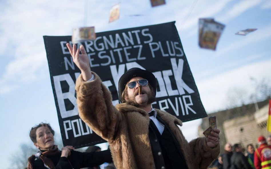 W 43. dniu strajku na ulice Paryża, jak i innych miast (na zdjęciu: Nantes) wyszły tysiące protestuj