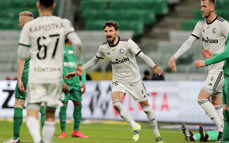 Legia wygrała z Wartą Poznań 3:2