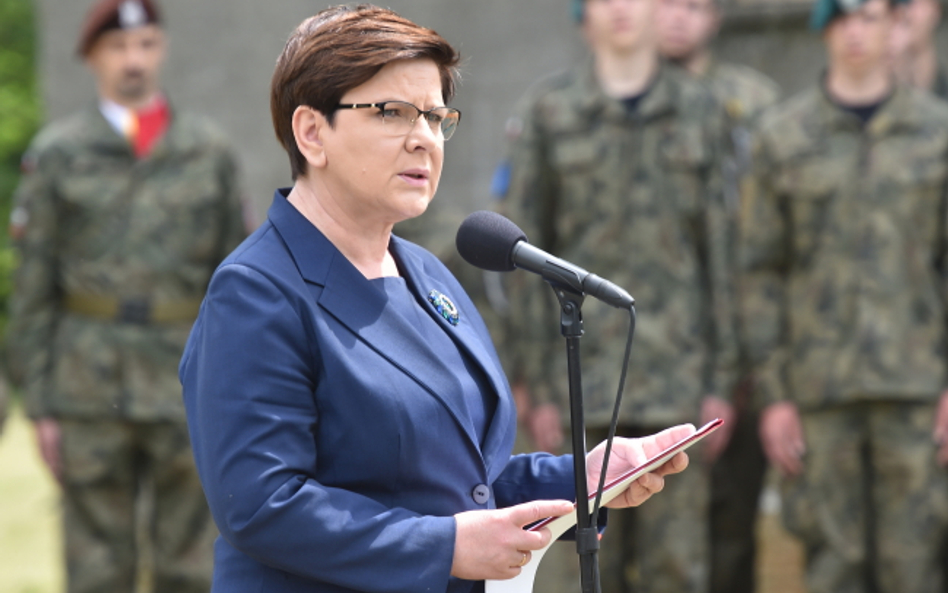 Beata Szydło w Auschwitz. PiS usuwa wpis z Twittera