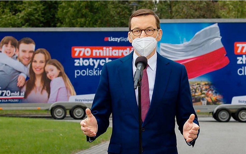 Mateusz Morawiecki już ponad dwa lata temu chwalił się pieniędzmi przyznanymi w ramach KPO, ale dotą