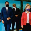 Ursula von der Leyen z premierami Polski, Węgier i Czech