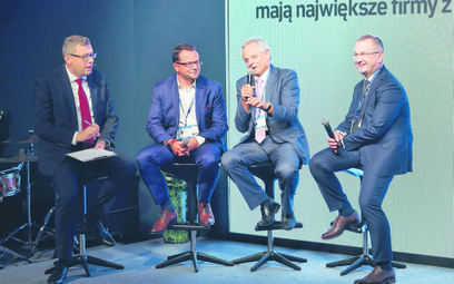 Paneliści zastanawiali się nad szansami na dalszy rozwój największych polskich firm.