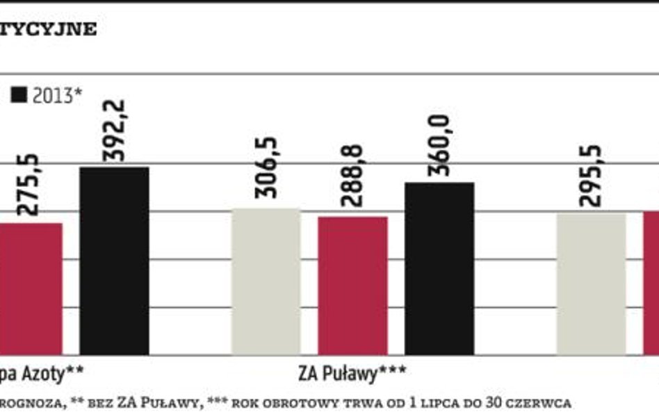 Grupa Azoty ogłosi wieloletni program inwestycyjny