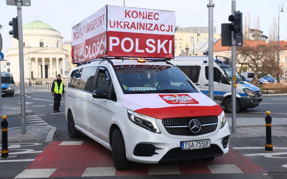 Protest rolników "Gwiaździsty Marsz na Warszawę", 27 lutego