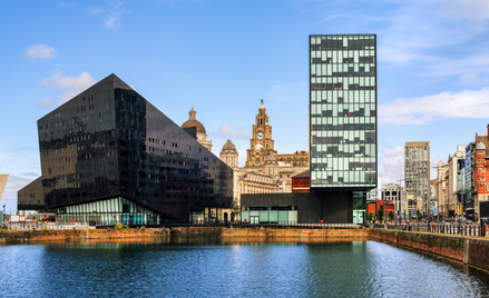 Panorama Liverpoolu, w którym 13 maja 2023 r. odbędzie się „Polskie Merseyside”.