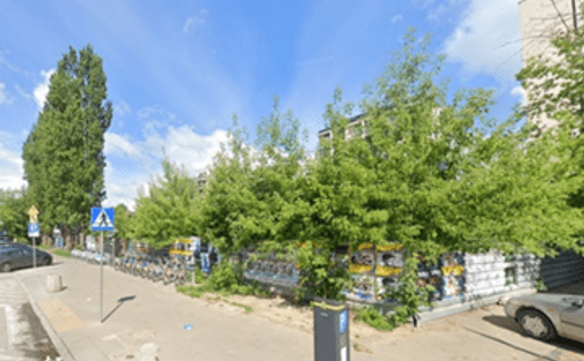 Działka przy ul. Grzybowskiej