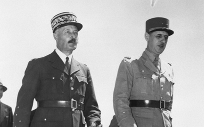 W czerwcu 1943 r. Kreml sygnalizował gen. Charles’owi de Gaulle’owi (z prawej), że wspiera jego, a n
