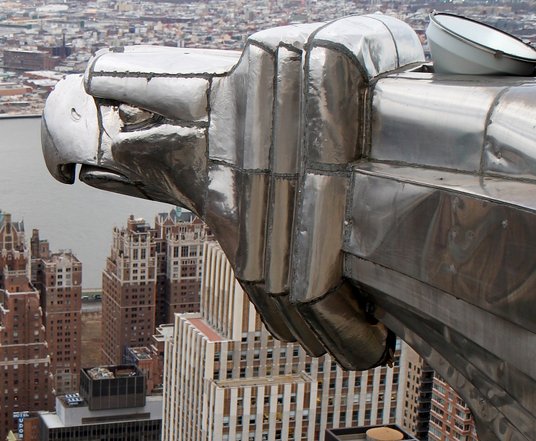 Jeden z detali budynku.