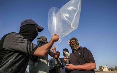Izrael zbombardował Strefę Gazy. Znów za balony