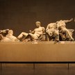 Część marmurów Elgina znajdujących się w zasobach British Museum.