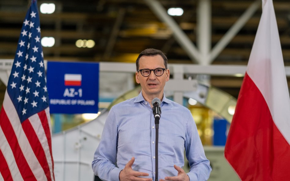 Premier Mateusz Morawiecki w zakładach Lockheed Martin w Mariettcie