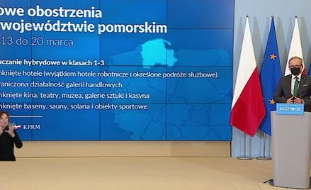 Niedzielski: Zamykamy Pomorskie – hotele, baseny, obiekty sportowe