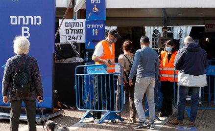 Izrael zaszczepił milion osób. To 11 proc. społeczeństwa
