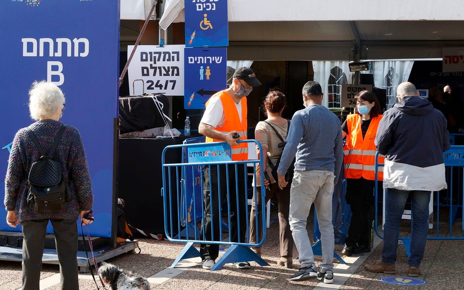 Izrael zaszczepił milion osób. To 11 proc. społeczeństwa