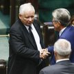 Jarosław Kaczyński i Stanisław Piotrowicz w Sejmie poprzedniej kadencji