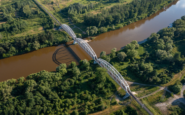 Dofinansowana z Funduszy Europejskich linia kolejowa Lublin-Stalowa Wola Rozwadów, źródło: MFiPR