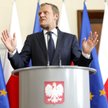 Premier Donad Tusk na konferencji, którą zwołał po publikacji pierwszych taśm
