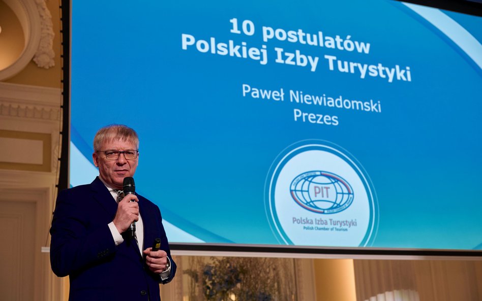 Postulaty zebrane i opracowane przez Polską Izbę Turystyki przedstawił prezes organizacji Paweł Niew