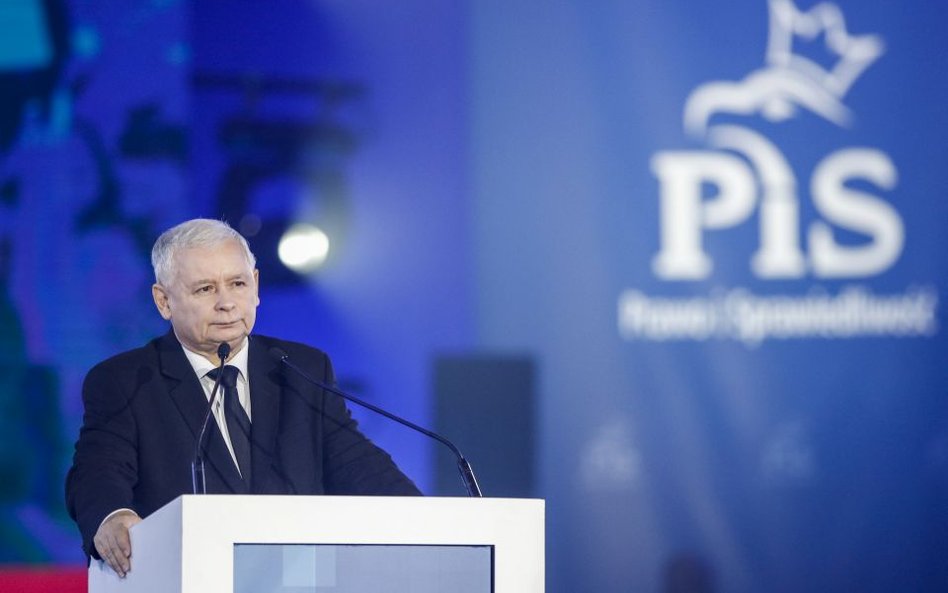 Prezes PiS Jarosław Kaczyński