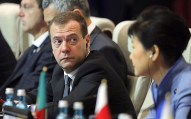 Szef rosyjskiego rządu Dmitrij Miedwiediew