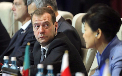 Szef rosyjskiego rządu Dmitrij Miedwiediew