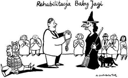 Komentarz rysunkowy. Rehabilitacja Baby Jagi