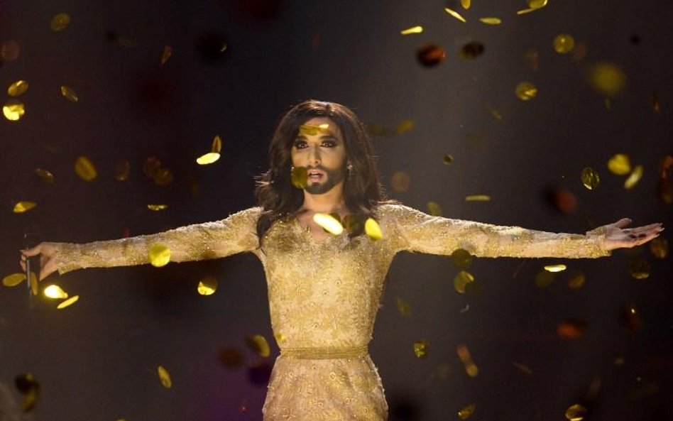 Conchita Wurst z Austrii - zwyciężczyni Eurowizji